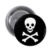 Skull and Crossbones Pin