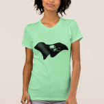 Skull and crossbones Pirate flag T-shirts
