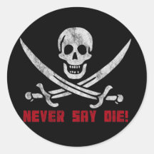 Skull and Crossbones Stickers