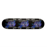 Skull and Dragon Tattoo Skateboard