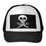 Skull and Scissors Hat