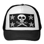 Skull and Scissors Hat Nautical Stars