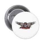 Skull and Wings Pins