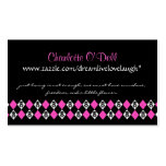skull argyle; website marketing business card template