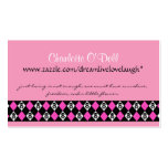 skull argyle; website marketing business cards