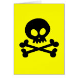 Skull (black) card