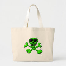 skull canvas bag