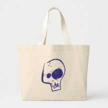 Skull Canvas Bags
