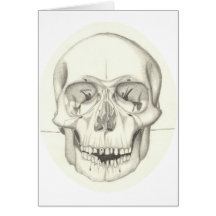 Skull card