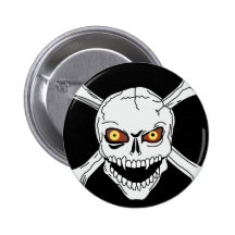 Skull & Crossbones - Button