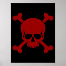 Skull & Crossbones Poster