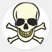 Skull & Crossbones Sticker