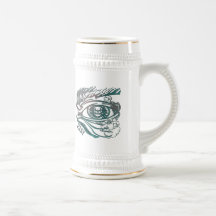 Skull Eye 21st Birthday Gifts Coffee Mug