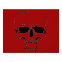 Skull Invitation