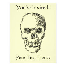 Skull. Invite
