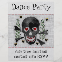 Skull of Hearts Flyer