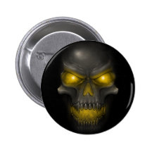 Skull Pinback Button