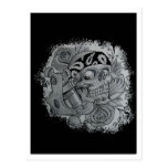 skull post cards