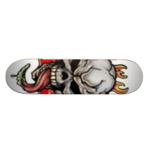 Skull Skate Deck