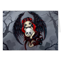 "Skull Stealer" Greeting Card