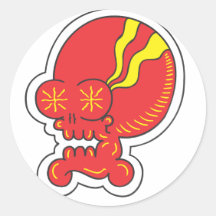 Skull Sticker