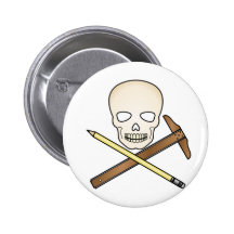 Skull & T-Square Pins