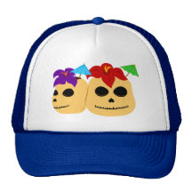 Skull Tiki Mugs Hats