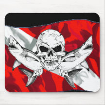 Skulls Collection by DiversDen Mouse Pads
