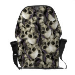 skulls courier bags
