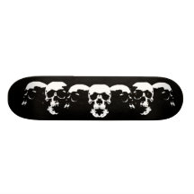 SKULLS CREW SKATE BOARD DECK