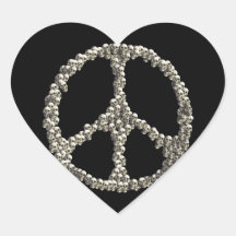 Skulls Of Peace Sticker