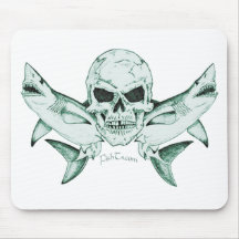 Skulls/Pirates Collection by FishTs.com Mousemat