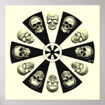 Skulls Print