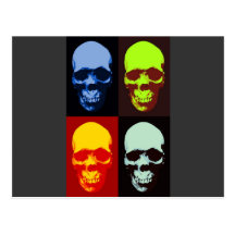 Skulls Skull Postcard