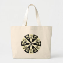 Skulls Tote Bags