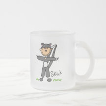 Skunk Dress Up T-shirts and Gifts Coffee Mug