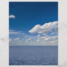 sky and waves full color flyer