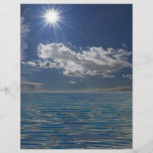 sky and waves full colour flyer
