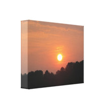 Sky at Sunset Gallery Wrap Canvas