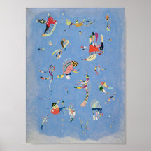 Sky Blue Poster