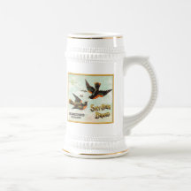Sky High Brand Fruit Labels Coffee Mug