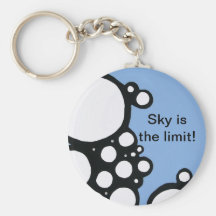 Sky is the limit! keychains