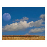 sky, moon, wall invites