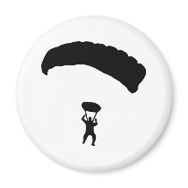 Skydiving Fridge Magnets