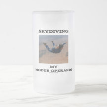 Skydiving My Modus Operandi Accelerated Free Fall Coffee Mugs