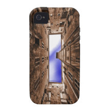 Skyscraper Blue Sky Vibe iPhone 4 Cover