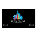 Skyscraper business card