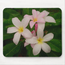 Slaughter Pink Plumeria Mouse Pad