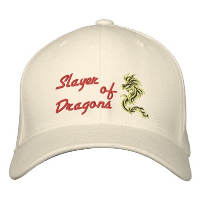 Slayer of Dragons Embroidered Hat Slayer of Dragons Embroidered Hat