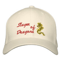 Slayer of Dragons Embroidered Hat